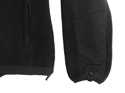 ノースフェイス デナリ ジャケット レディース S 古着 アウトドア フリース ナイロン フルジップ ブルゾン ジャンパー ハイネック ブラック