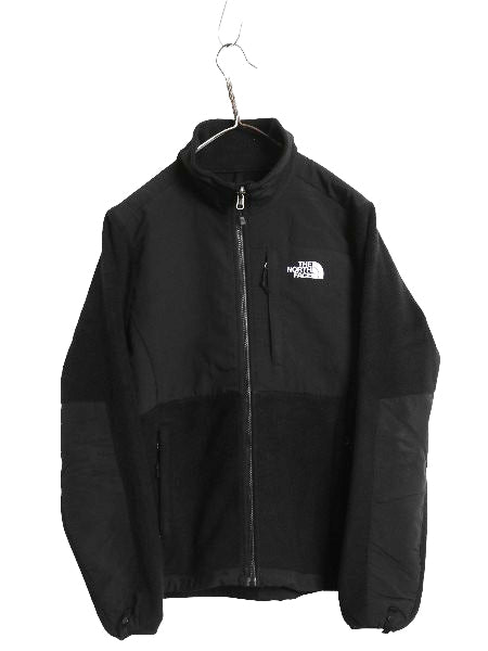 ノースフェイス デナリ ジャケット レディース S 古着 アウトドア フリース ナイロン フルジップ ブルゾン ジャンパー ハイネック ブラック