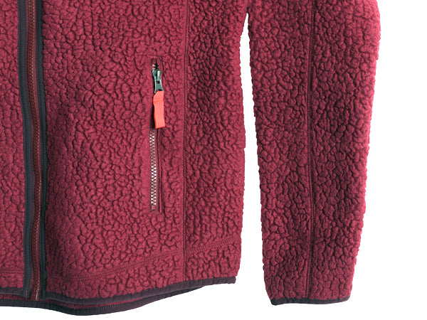  パタゴニア レトロ パイル フーディ ジャケット レディース M 18年製 ボア フリース パーカー アウトドア フルジップ ブルゾン ジャンパー