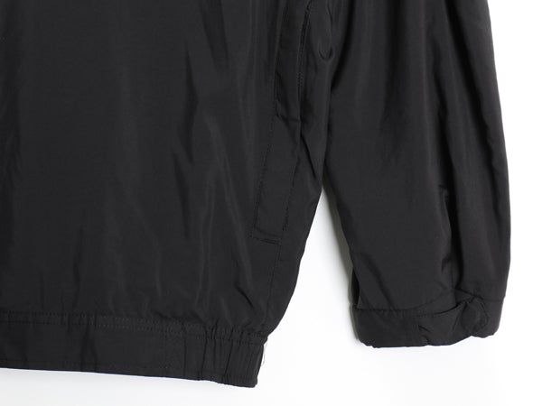 90s ポロゴルフ ラルフローレン ハーフジップ ナイロン ジャケット メンズ XL / オールド メッシュ ライナー付き ブルゾン ミドルポニー 黒