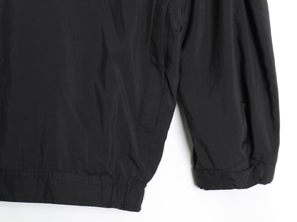 90s ポロゴルフ ラルフローレン ハーフジップ ナイロン ジャケット メンズ XL / オールド メッシュ ライナー付き ブルゾン ミドルポニー 黒