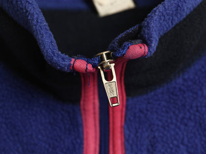 90s USA製 パタゴニア フライヤー ベスト メンズ M / オールド 97年製 フルジップ ハイネック フリース PEF キャプリーン 重ね着 前開き 青