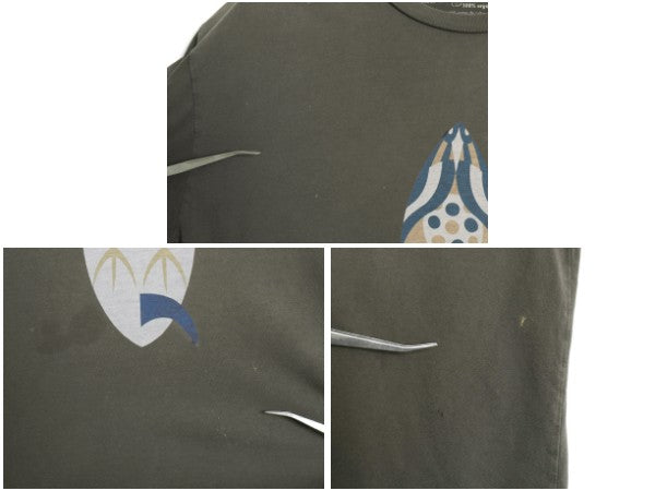 USA製 パタゴニア プリント 半袖 Tシャツ メンズ L アウトドア グラフィック イラスト アート オーガニック コットン カットソー トップス