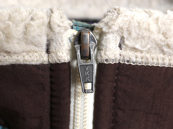 パタゴニア クラシック レトロX フリース ジャケット メンズ L / 14年製 フルジップ アウトドア ボア パイル ツートン ブルゾン ナチュラル