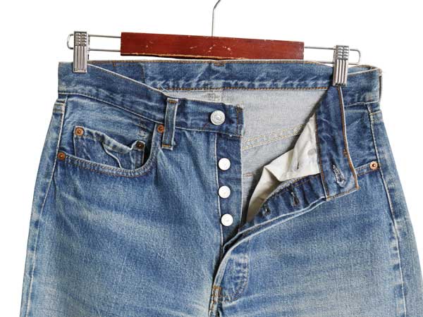 80s USA製 ★ リーバイス 501 赤耳 デニム パンツ メンズ 32 34 ヴィンテージ セルビッジ 内股シングル ヒゲ ジーパン ジーンズ ストレート
