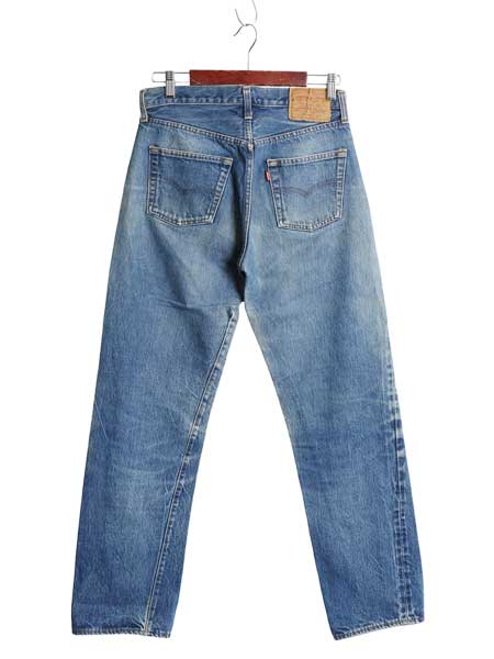 80s USA製 ★ リーバイス 501 赤耳 デニム パンツ メンズ 32 34 ヴィンテージ セルビッジ 内股シングル ヒゲ ジーパン ジーンズ ストレート