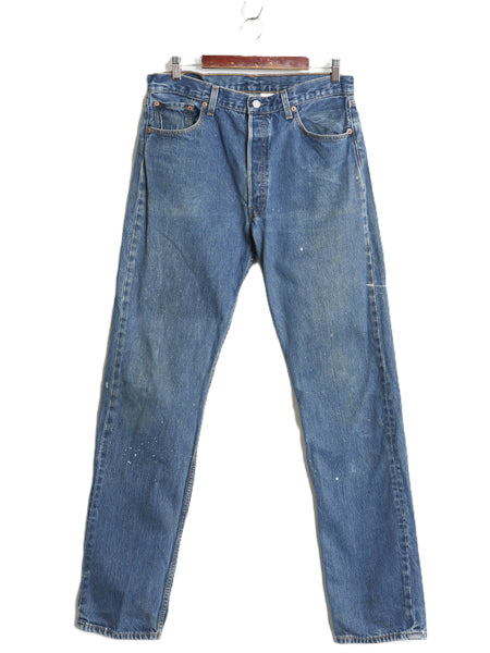 00s リーバイス 501 デニム パンツ メンズ 34 36 古着 オールド ジーンズ ジーパン ストレート ボタンフライ 赤タブ 5ポケット アタリ ヒゲ