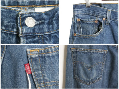 00s リーバイス 501 デニム パンツ メンズ 34 36 古着 オールド ジーンズ ジーパン ストレート ボタンフライ 赤タブ 5ポケット アタリ ヒゲ