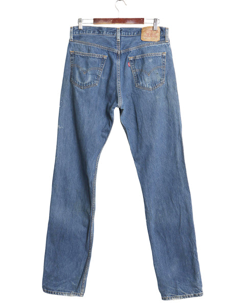00s リーバイス 501 デニム パンツ メンズ 34 36 古着 オールド ジーンズ ジーパン ストレート ボタンフライ 赤タブ 5ポケット アタリ ヒゲ