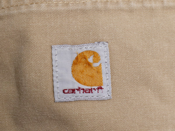 カーハート ペインター ショートパンツ メンズ 34 古着 コットン キャンバス ショーツ 短パン ダック ワーク ハーフパンツ ワンポイント 茶