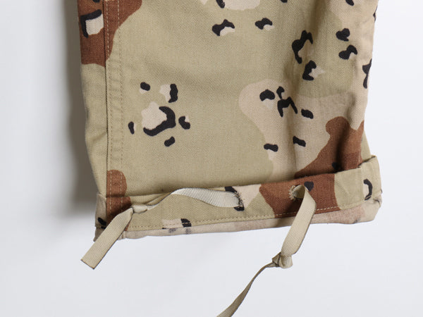 90s US ARMY 米軍実物 デザート カモ カーゴ パンツ SMALL LONG / オールド 90年製 BDU 6C チョコチップ 迷彩柄 ボトムス ミリタリー 軍物 
