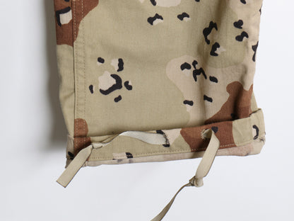 90s US ARMY 米軍実物 デザート カモ カーゴ パンツ SMALL LONG / オールド 90年製 BDU 6C チョコチップ 迷彩柄 ボトムス ミリタリー 軍物 