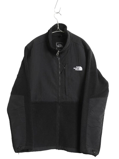 ノースフェイス デナリ ジャケット レディース XL / アウトドア フリース ナイロン ブルゾン ジャンパー フルジップ 大きいサイズ ブラック
