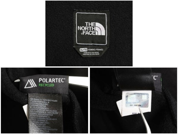 ノースフェイス デナリ ジャケット レディース XL / アウトドア フリース ナイロン ブルゾン ジャンパー フルジップ 大きいサイズ ブラック