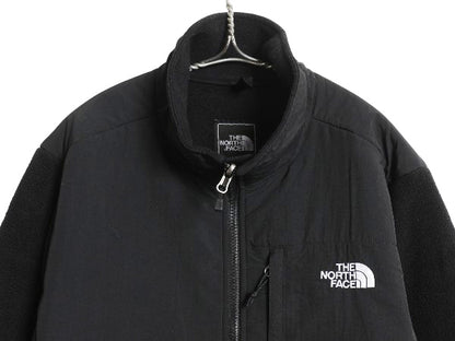 ノースフェイス デナリ ジャケット レディース XL / アウトドア フリース ナイロン ブルゾン ジャンパー フルジップ 大きいサイズ ブラック