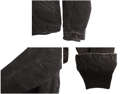 US企画 カーハート ダック シエラ ジャケット レディース S 古着 裏 ボア パイル フリース フルジップ ブルゾン アクティブ 廃盤 黒 ワーク