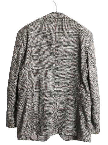 イタリア製 ブルックスブラザーズ ロロピアーナ テーラード ジャケット メンズ XL ブレザー メリノ ウール チェック トラッド 大きいサイズ