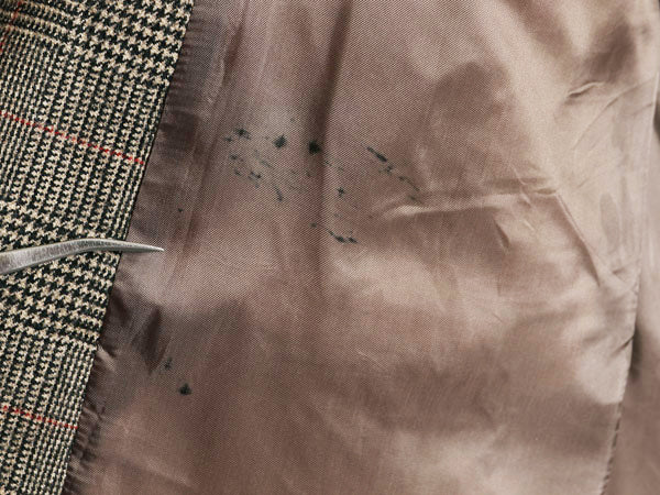 イタリア製 ブルックスブラザーズ ロロピアーナ テーラード ジャケット メンズ XL ブレザー メリノ ウール チェック トラッド 大きいサイズ