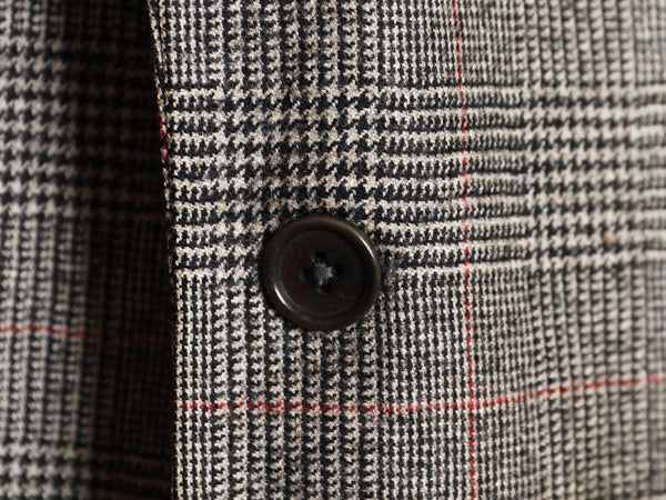 イタリア製 ブルックスブラザーズ ロロピアーナ テーラード ジャケット メンズ XL ブレザー メリノ ウール チェック トラッド 大きいサイズ