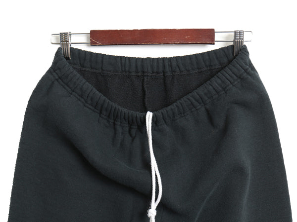 90s USA製 ラッセル 無地 スウェット パンツ メンズ レディース XL オールド 裏起毛 トレーナー イージーパンツ ブランク 大きいサイズ 黒