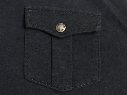 00s ポロ ラルフローレン ハーフジップ スウェット メンズ XL / 古着 オールド トレーナー ハイネック プルオーバー ブラック 大きいサイズ