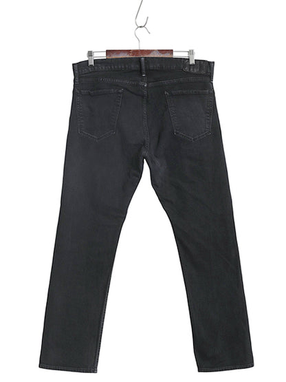 ポロ ラルフローレン ブラック デニム パンツ メンズ 実寸 36 30 / ヴィンテージ モデル ジーンズ ジーパン スリム ストレート ストレッチ