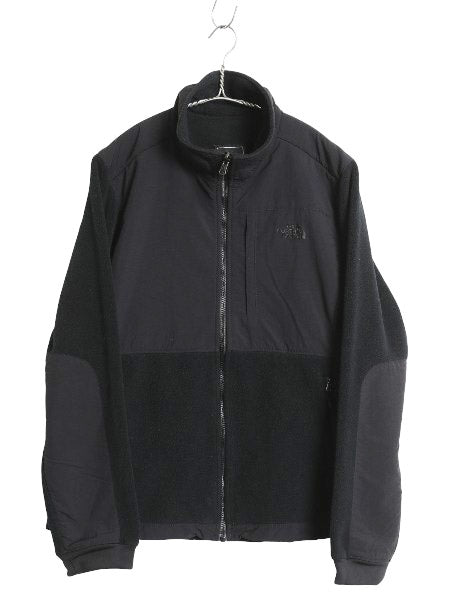 ノースフェイス デナリ ジャケット レディース L 古着 アウトドア フリース ナイロン フルジップ ジャンパー ブルゾン ハイネック ブラック