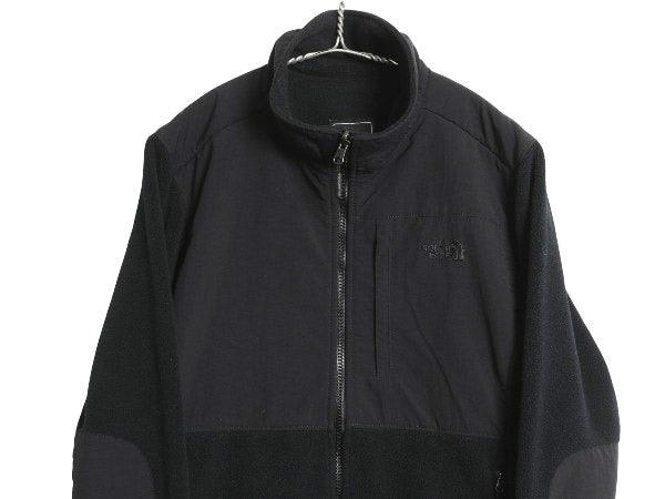 ノースフェイス デナリ ジャケット レディース L 古着 アウトドア フリース ナイロン フルジップ ジャンパー ブルゾン ハイネック ブラック
