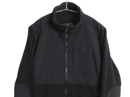 ノースフェイス デナリ ジャケット レディース L 古着 アウトドア フリース ナイロン フルジップ ジャンパー ブルゾン ハイネック ブラック