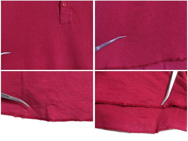 80s USA製 エルエルビーン ヘンリーネック 長袖 Tシャツ メンズ XL 程 古着 ヴィンテージ ロンT アンダーシャツ ロングスリーブ 2レイヤー