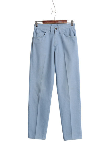 70s USA製 ★ リーバイス 518 BIG E スタプレ パンツ メンズ 28 31 古着 ヴィンテージ スラックス 42タロン ノータック スリム テーパード