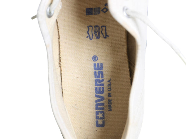 90s USA製 ★ コンバース ジャックパーセル 10 28.5cm アメリカ製 90年代 オールド Converse Jack Purcell スニーカー ヒゲ スマイル 白 靴