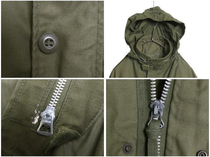 60s 米軍実物 US ARMY M-65 フィールド ジャケット MEDIUM REGULAR / 古着 ヴィンテージ ミリタリー ジャンパー ブルゾン 軍物 2nd アルミ