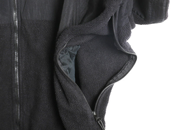 00s 米軍実物 ECWCS GEN2 フルジップ フリース ジャケット メンズ L 01年製 オールド ミリタリー アーミー ブルゾン 軍物 黒 ポーラテック