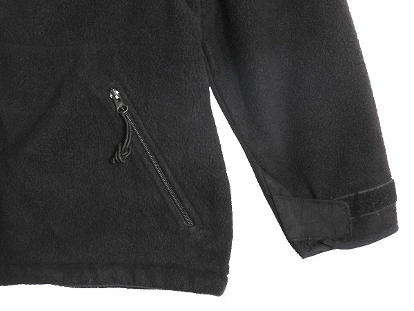 00s 米軍実物 ECWCS GEN2 フルジップ フリース ジャケット メンズ L 01年製 オールド ミリタリー アーミー ブルゾン 軍物 黒 ポーラテック