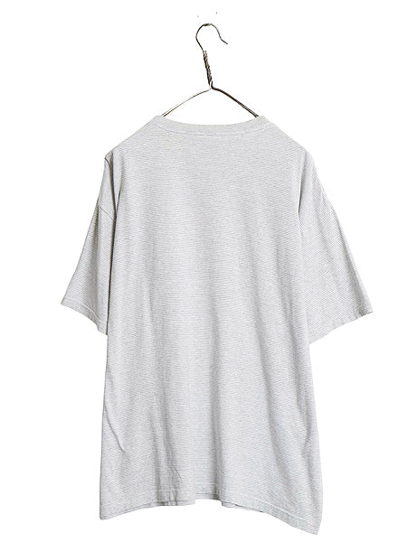 90s USA製 LEXINGTON ボーダー 半袖 Tシャツ メンズ XL / オールド ヘビーウェイト コットン トップス ツートン 大きいサイズ カットソー　