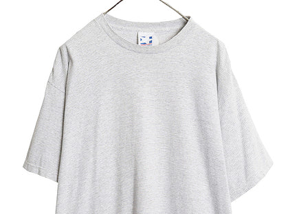 90s USA製 LEXINGTON ボーダー 半袖 Tシャツ メンズ XL / オールド ヘビーウェイト コットン トップス ツートン 大きいサイズ カットソー　