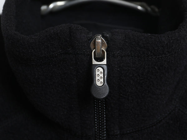 パタゴニア シンチラ フリース ベスト レディース XS / 07年製 アウトドア ハイネック フルジップ ノースリーブ 前開き 重ね着 シンプル 黒