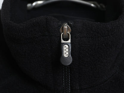 パタゴニア シンチラ フリース ベスト レディース XS / 07年製 アウトドア ハイネック フルジップ ノースリーブ 前開き 重ね着 シンプル 黒