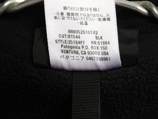 パタゴニア シンチラ フリース ベスト レディース XS / 07年製 アウトドア ハイネック フルジップ ノースリーブ 前開き 重ね着 シンプル 黒