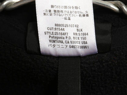 パタゴニア シンチラ フリース ベスト レディース XS / 07年製 アウトドア ハイネック フルジップ ノースリーブ 前開き 重ね着 シンプル 黒
