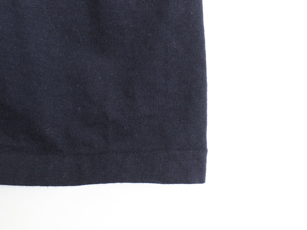 80s USA製 チャンピオン US NAVY プリント 半袖 Tシャツ メンズ L 古着 ヴィンテージ シングルステッチ ミリタリー USN 軍物 紺 トリコタグ