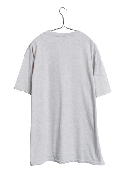 90s USA製 ジョーク メッセージ プリント 半袖 Tシャツ メンズ XL 古着 オールド カットソー シングルステッチ 大きいサイズ デルタ グレー