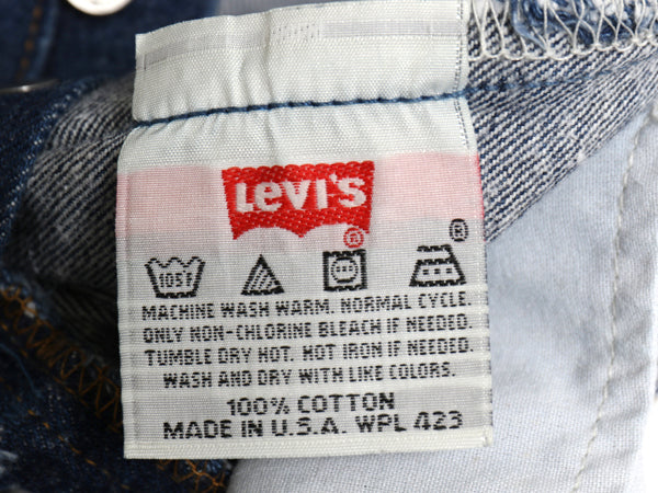 90s USA製 ★ リーバイス 501 デニム パンツ メンズ 30 34 / 古着 95年製 美品 オールド ジーパン ジーンズ ボタンフライ ストレート 濃紺