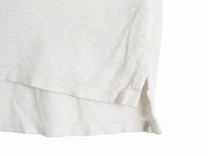 パタゴニア 無地 半袖 Tシャツ レディース S / 19年製 アウトドア カットソー 麻 ヘンプ オーガニック コットン ジャージ 織柄 ボーダー  