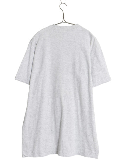 90s USA製 ジョーク イラスト プリント 半袖 Tシャツ メンズ L オールド ロブスター キャラクター アート シングルステッチ スーベニア 灰
