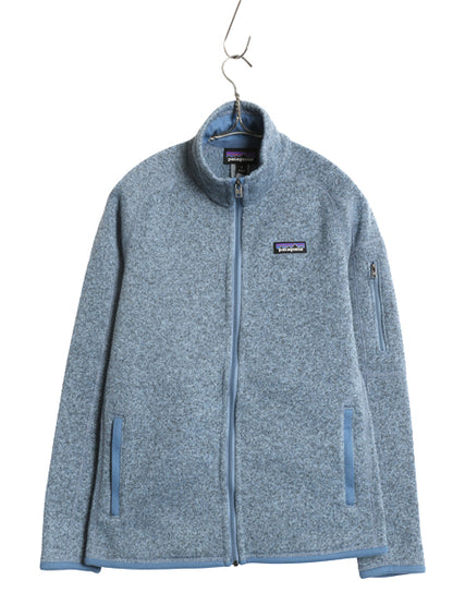 パタゴニア ベターセーター ジャケット レディース S 古着 20年製 アウトドア 裏起毛 フリース セーター フルジップ ブルゾン トップス 青