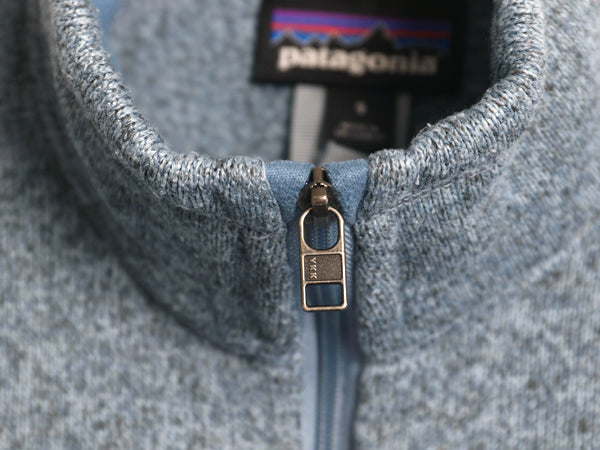 パタゴニア ベターセーター ジャケット レディース S 古着 20年製 アウトドア 裏起毛 フリース セーター フルジップ ブルゾン トップス 青