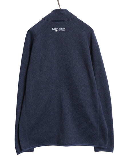 パタゴニア ベターセーター ジャケット メンズ L フリース セーター フルジップ ブルゾン ジャンパー ハイネック 企業 アウトドア ネイビー