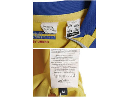 アンブロ スウェーデン 代表 サッカー ユニフォーム メンズ L  正規品 2008 ユーロ モデル 当時物 レプリカ オフィシャル Tシャツ ジャージ